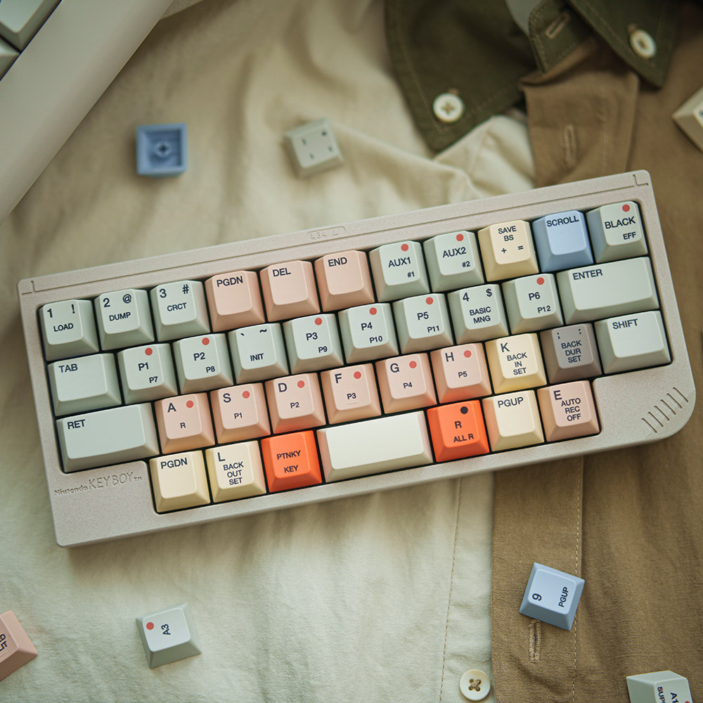 Gaming Accessories Retro - FBB Keycaps S9000 Retro Style For