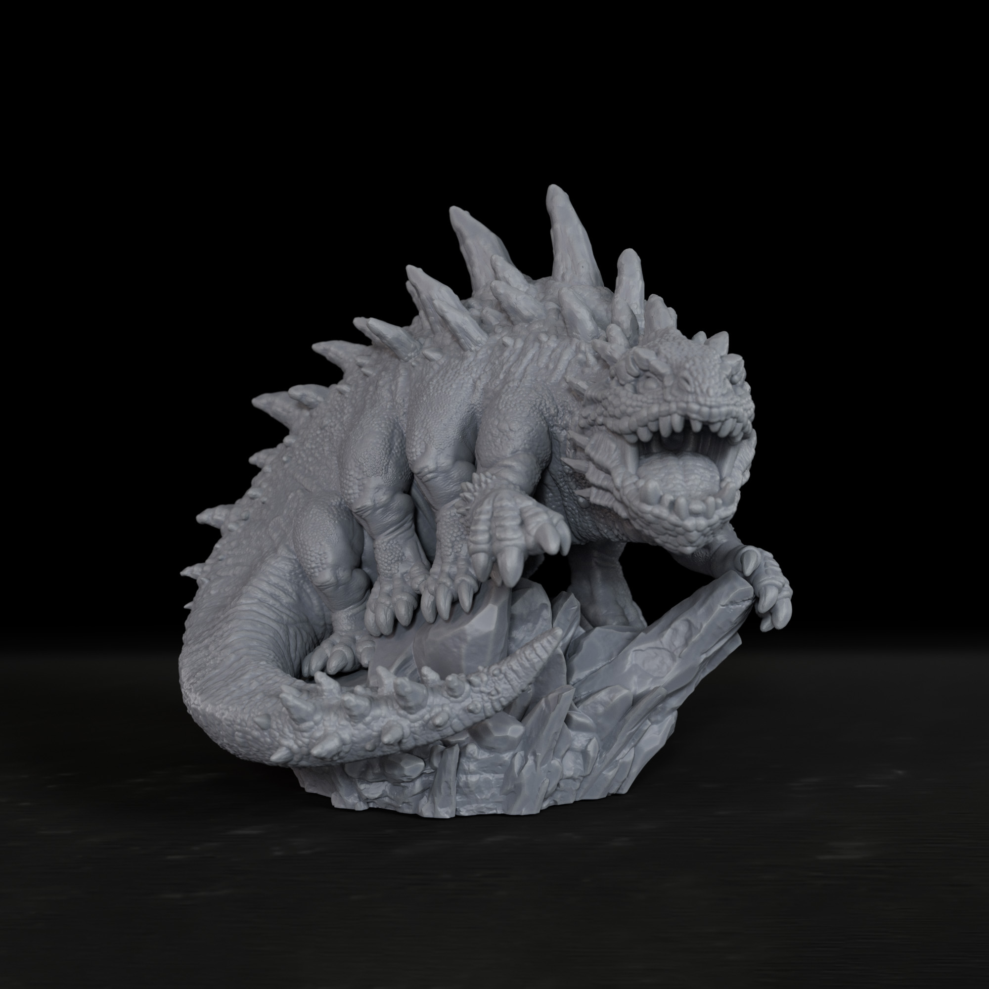Gaming Handheld Accessories - Fantasy Basilisk Minis - RPG Tabletop