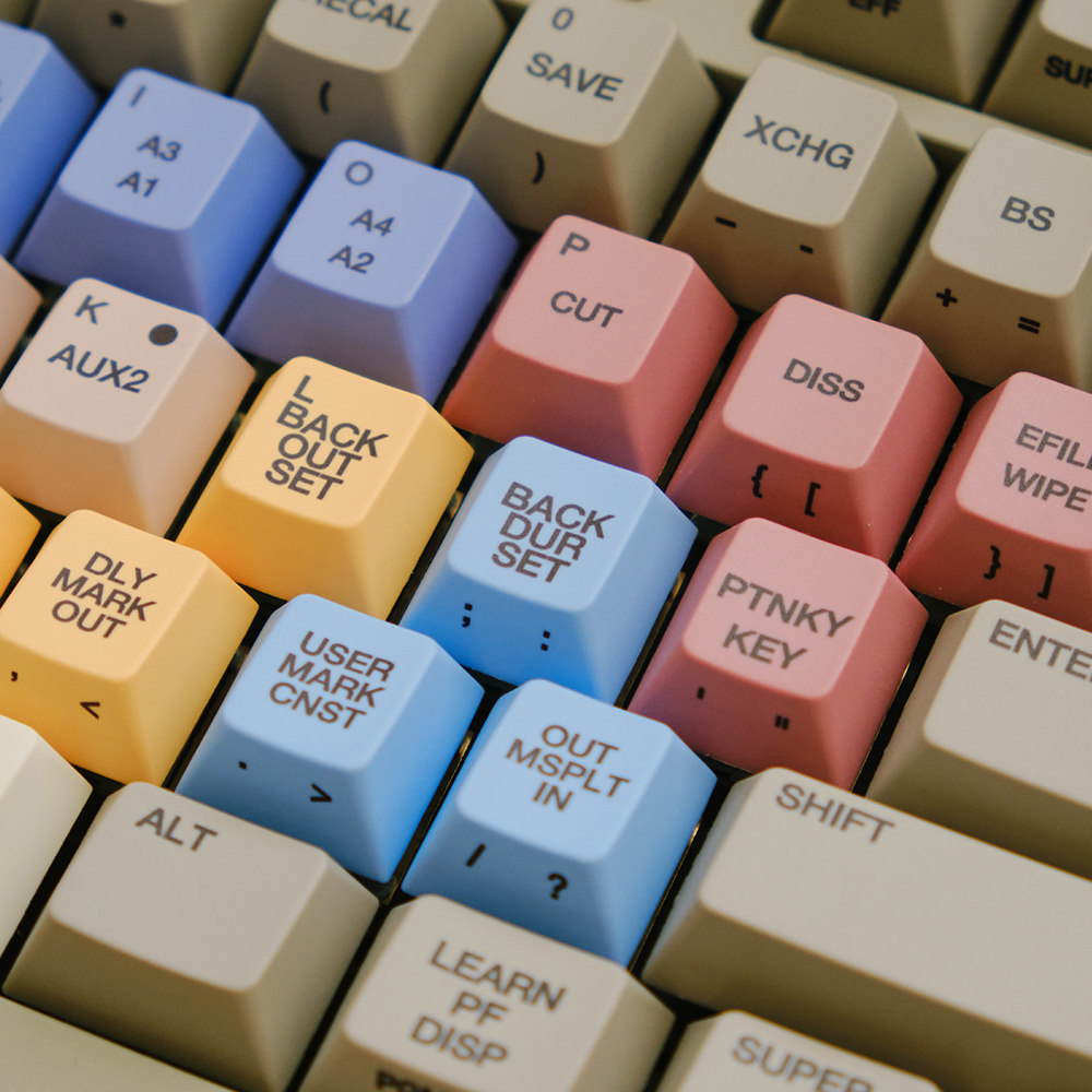 FBB Keycaps S9000 Retro Style  - Gaming Accessories Retro ulasan dan harga