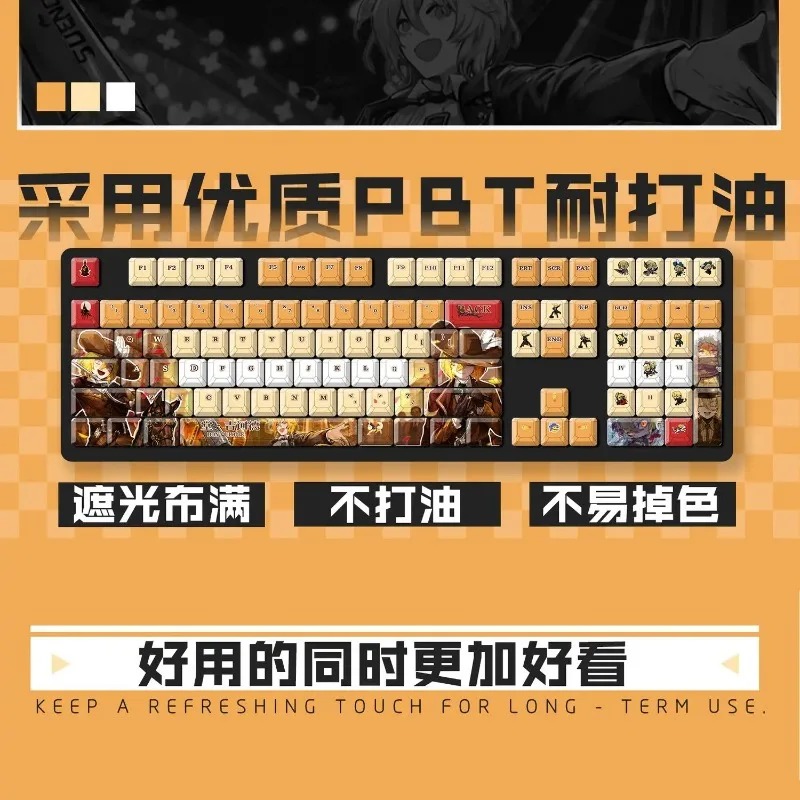 Theme Game Mechanical Keyboard - Gaming Accessories Anime ulasan dan harga
