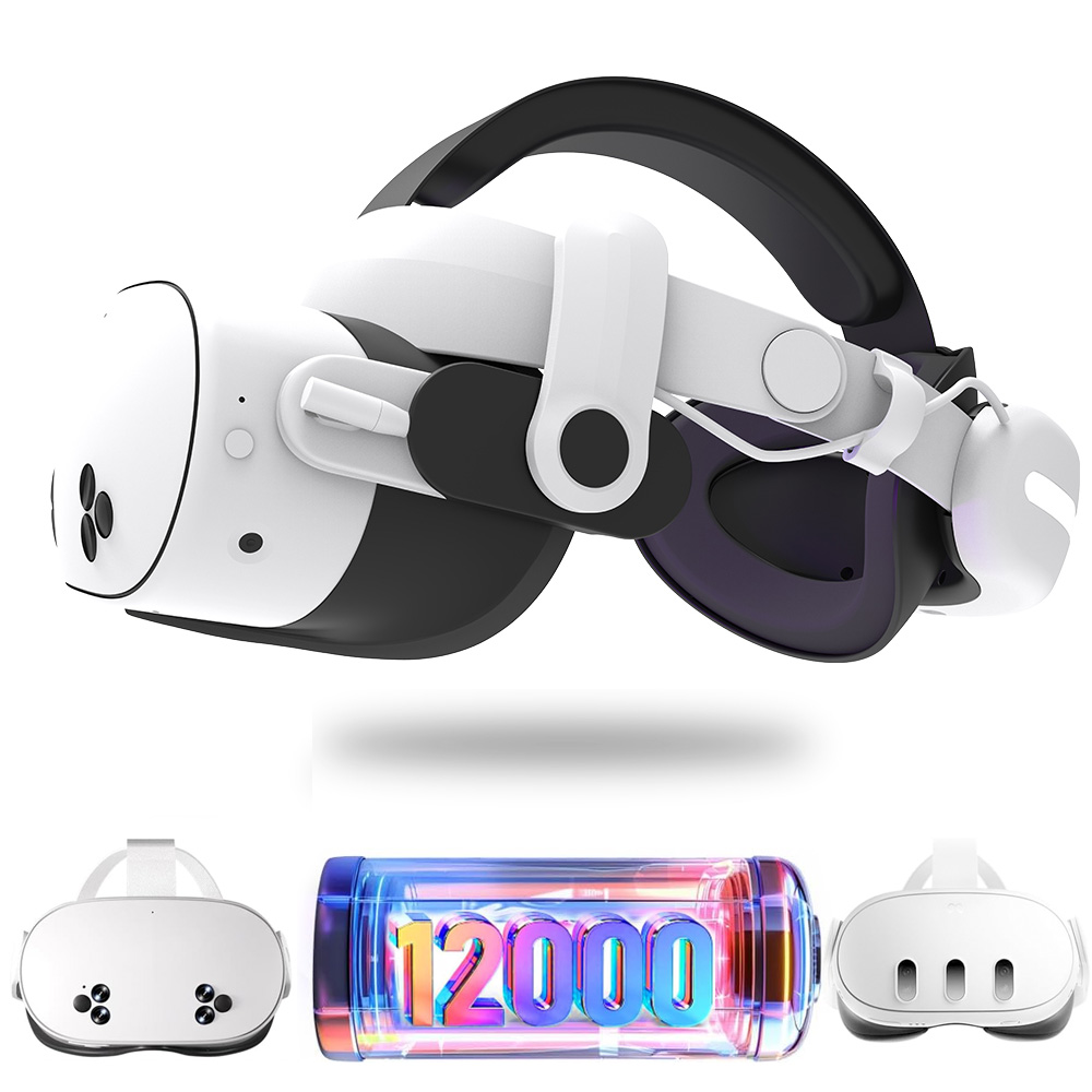 For Quest3S VR Headset 12000mA - Gaming Accessories Vr ulasan dan harga