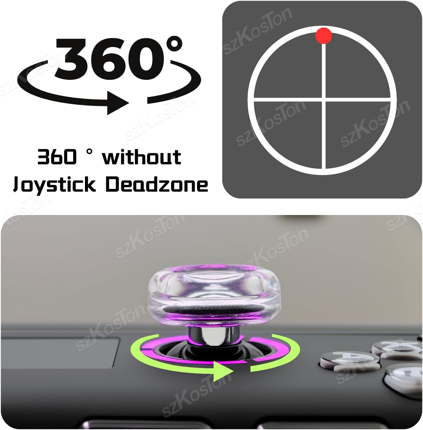 2PCS Liquid Silicone Joystick  - Gaming Handheld Accessories ulasan dan harga