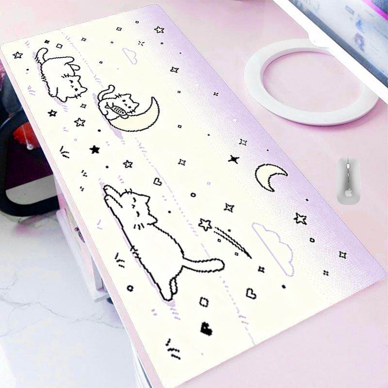 Low pixel cartoon Mouse Pad Ga - Pc Gaming Essentials Accessories ulasan dan harga