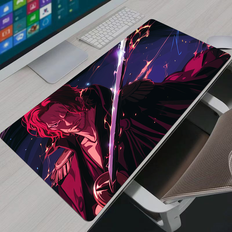 One Piece Shanks Mouse Pad Lar - Gaming Accessories Women ulasan dan harga