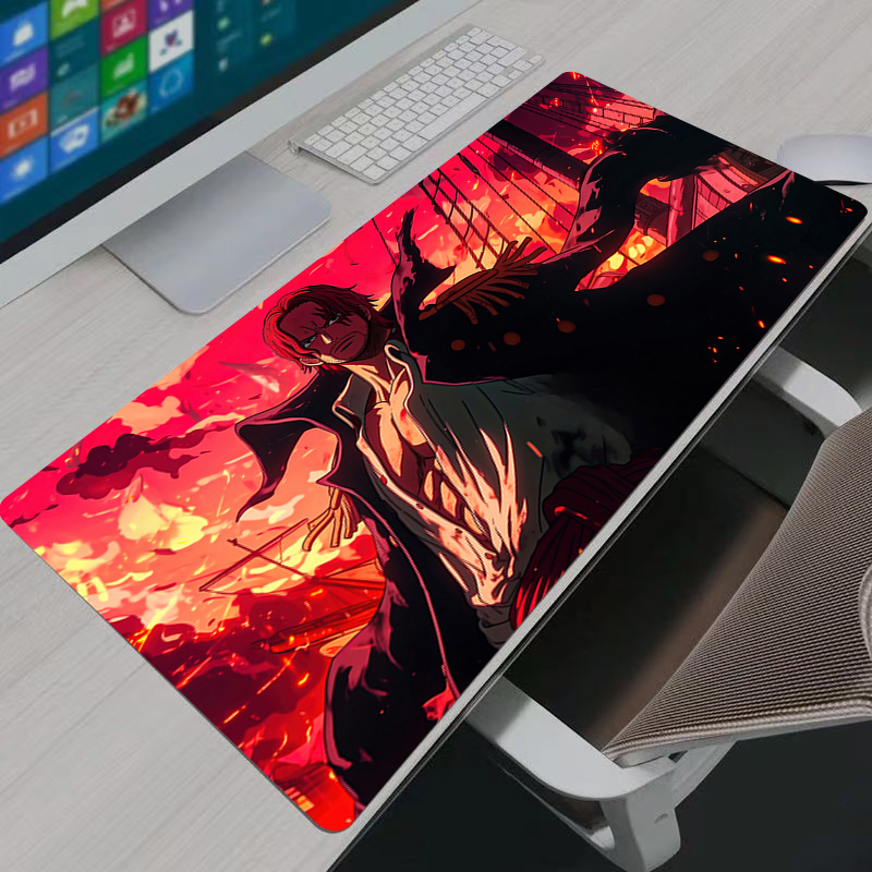 One Piece Shanks Mouse Pad Lar - Gaming Accessories Women ulasan dan harga
