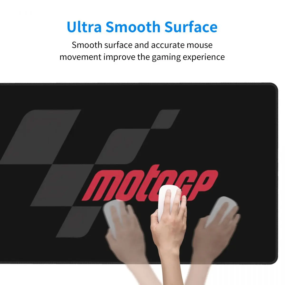 Large Mouse Pad Moto GP Logo E - Pc Gaming Essentials Accessories ulasan dan harga