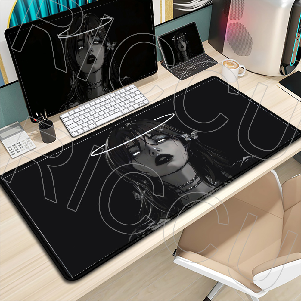 Anime Girl Black Dark style Nu - Gaming Accessories Girls ulasan dan harga