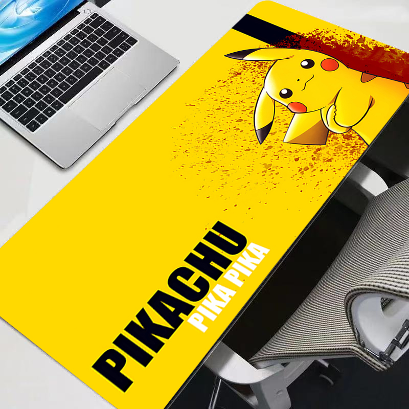 Mouse Pad Large P-Pikachu Rubb - Gaming Accessories Women ulasan dan harga