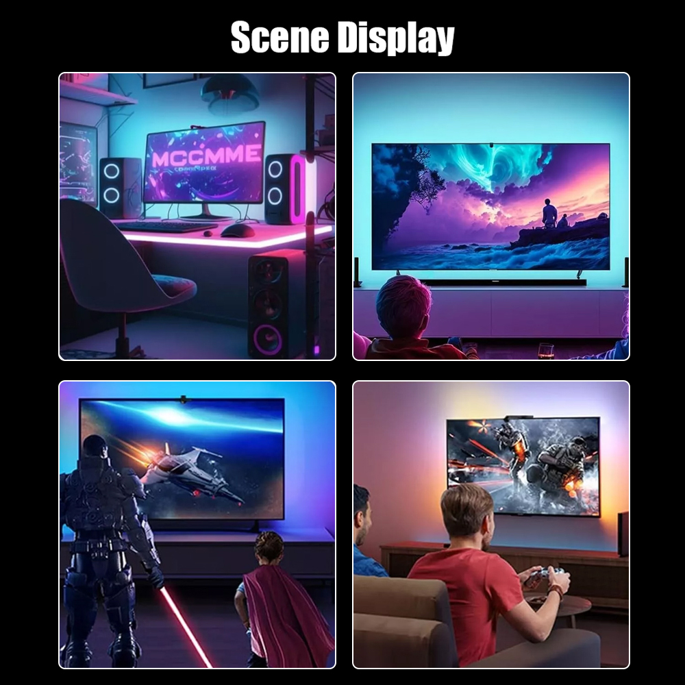 TV Backlight Sync LED Strip RG - Gaming Accessories App ulasan dan harga