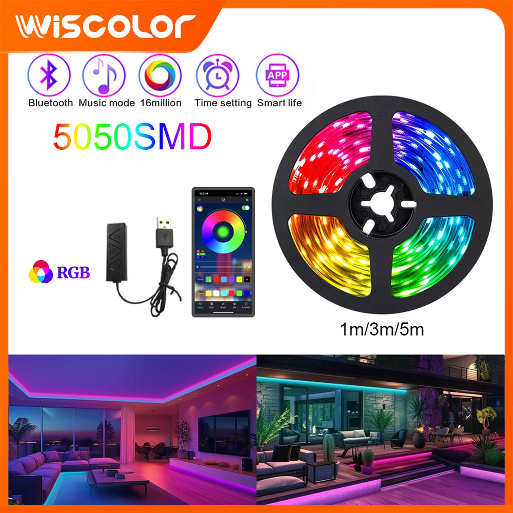 RGB Led Lights Strip APP Contr - Gaming Accessories App ulasan dan harga