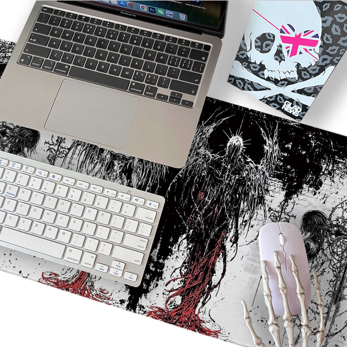 Dark Angel Art Design Large Si - Gaming Accessories Keyboards ulasan dan harga