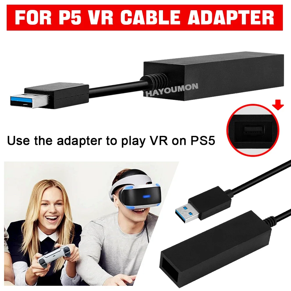For PS5 VR Cable Adapter For P - Gaming Accessories Vr ulasan dan harga