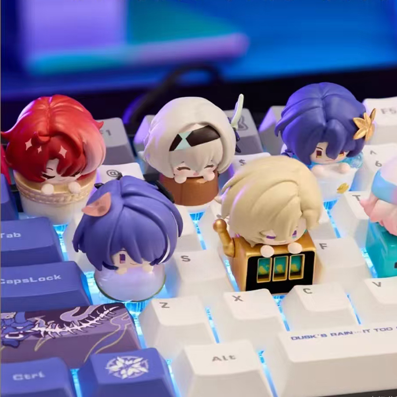 in stock Finger Keycap Honkai  - Gaming Accessories Keyboards ulasan dan harga