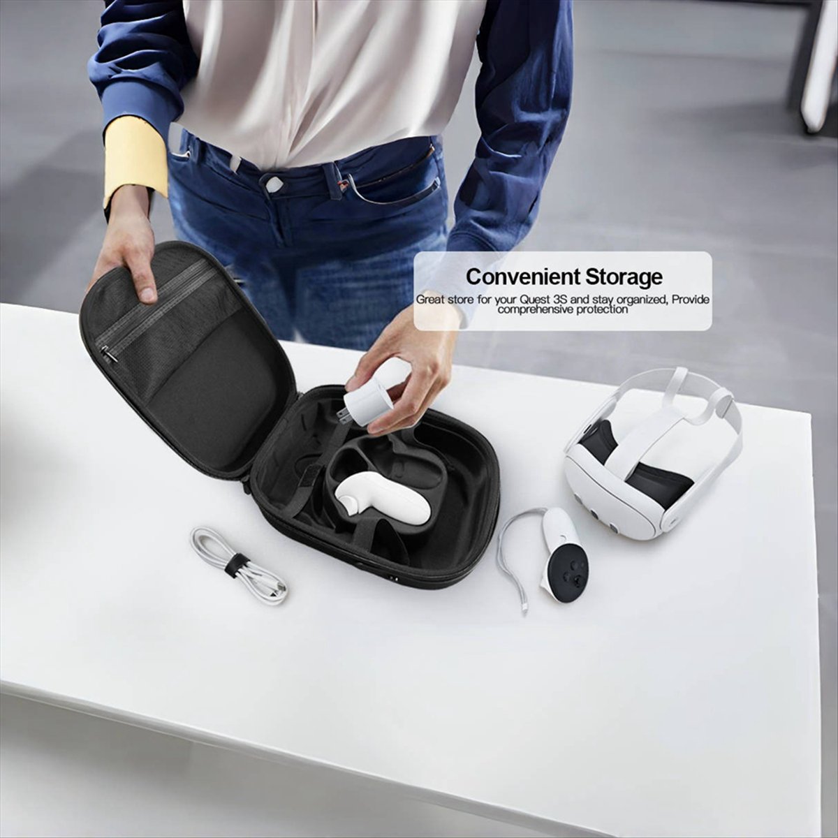 Welcome Deal~Carrying Case for - Gaming Accessories Vr ulasan dan harga