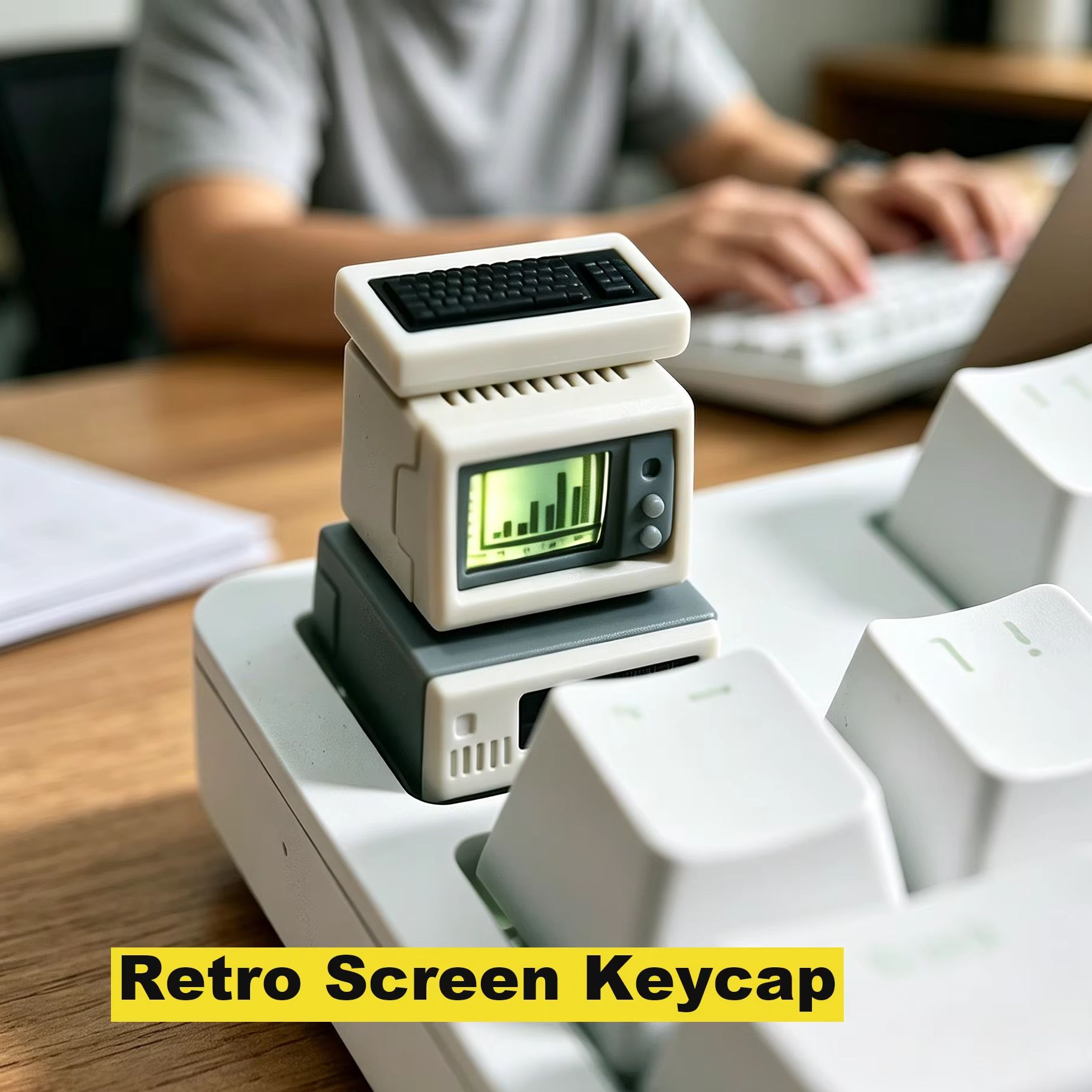 Retro Computer Keycap Backlit  - Gaming Accessories Retro ulasan dan harga