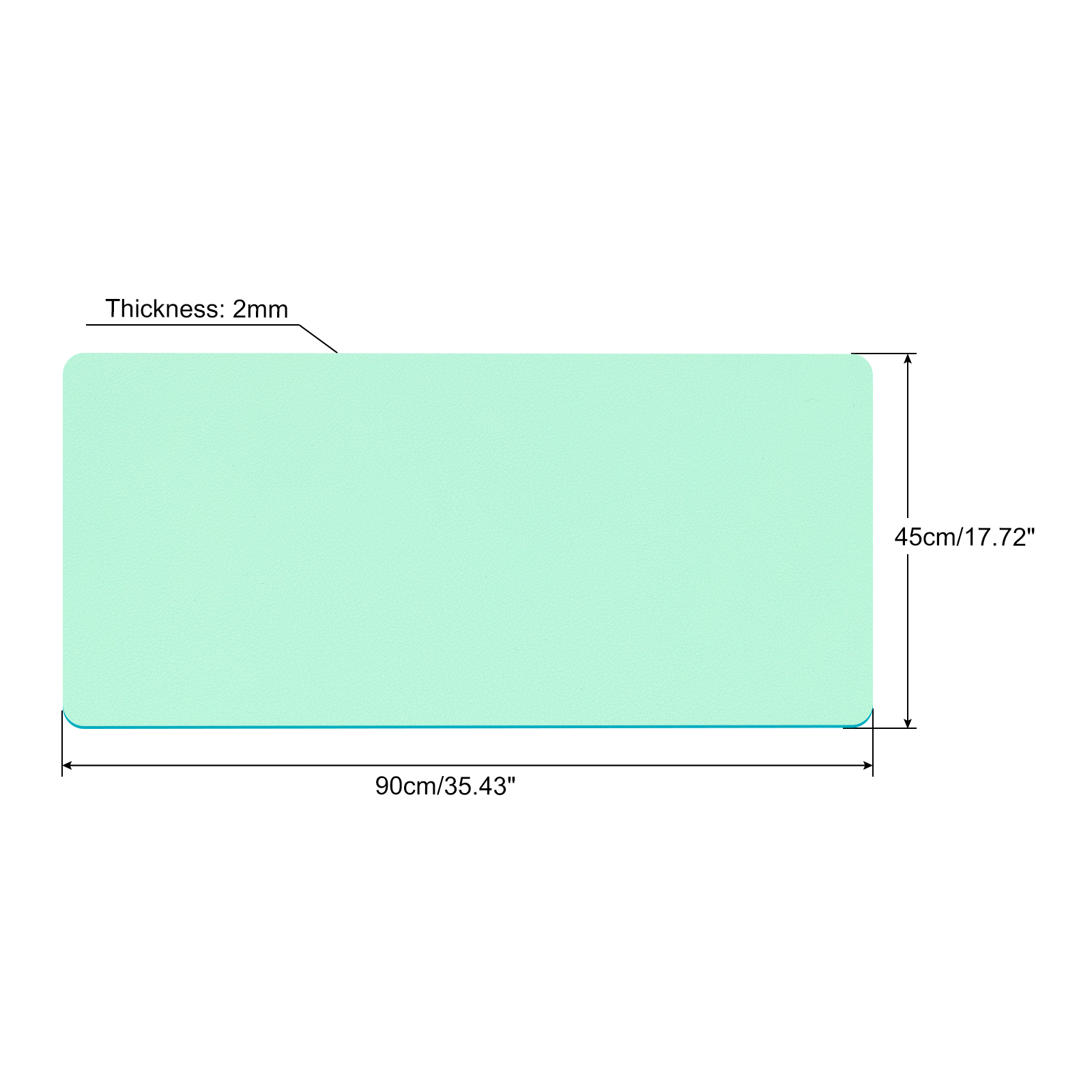 Office Desk Mat Protector PU L - Gaming Accessories Women ulasan dan harga