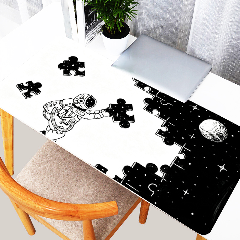 astronauts Black and white Mou - Pc Gaming Essentials Accessories ulasan dan harga