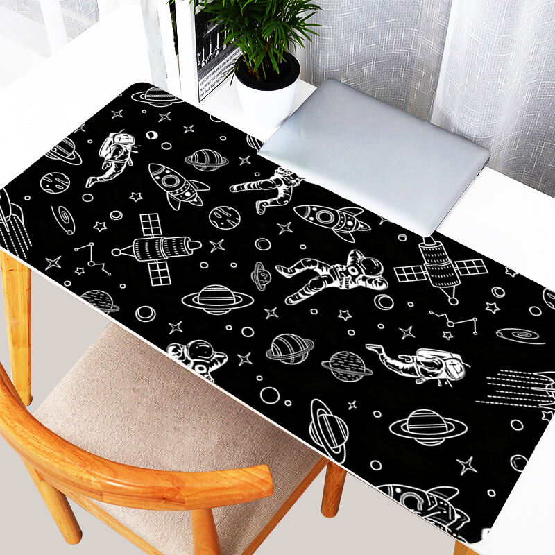 astronauts Black and white Mou - Pc Gaming Essentials Accessories ulasan dan harga