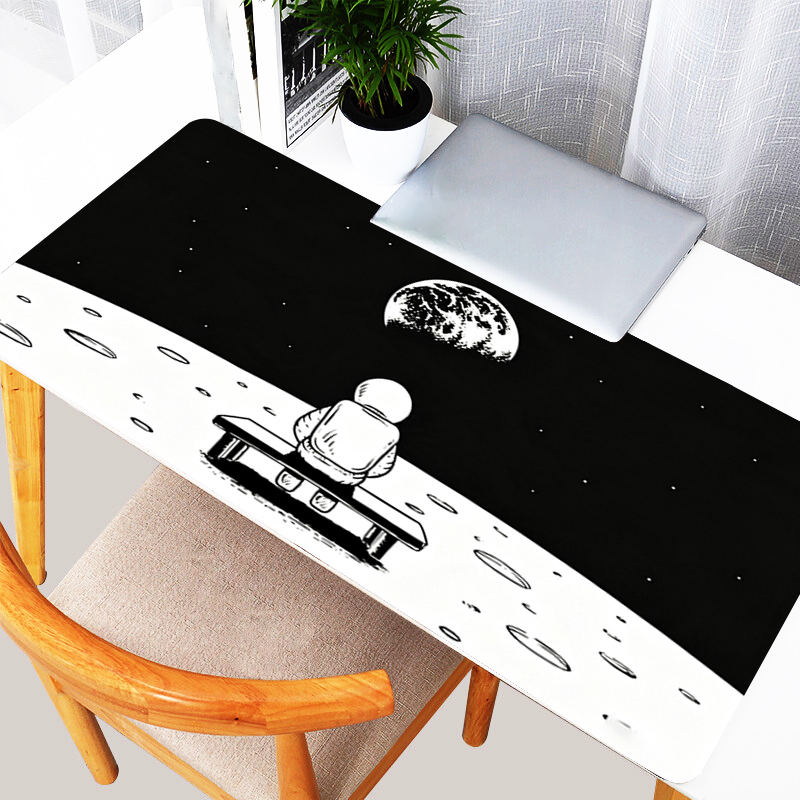 astronauts Black and white Mou - Pc Gaming Essentials Accessories ulasan dan harga