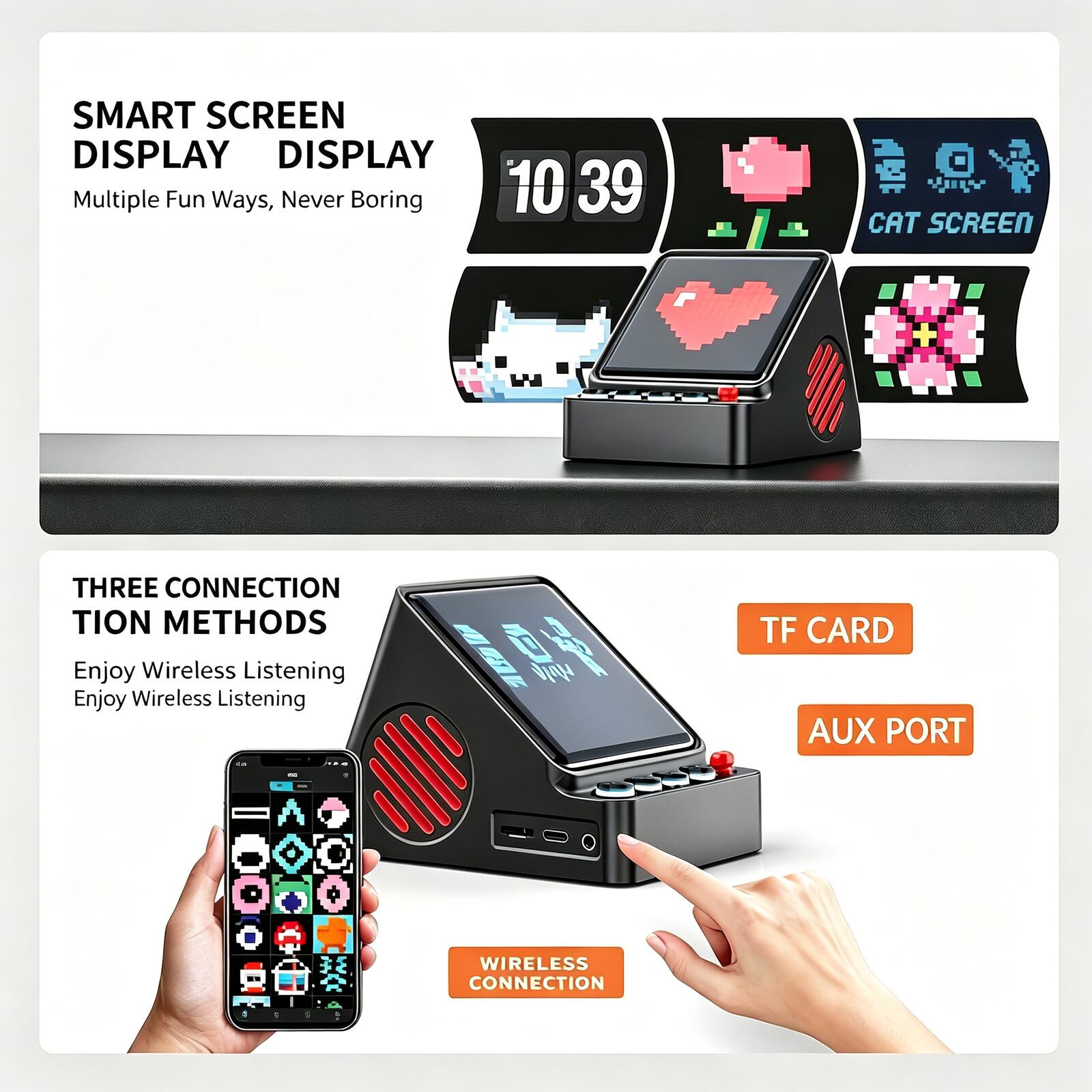 RGB Pixel Matrix Bluetooth Spe - Gaming Accessories App ulasan dan harga