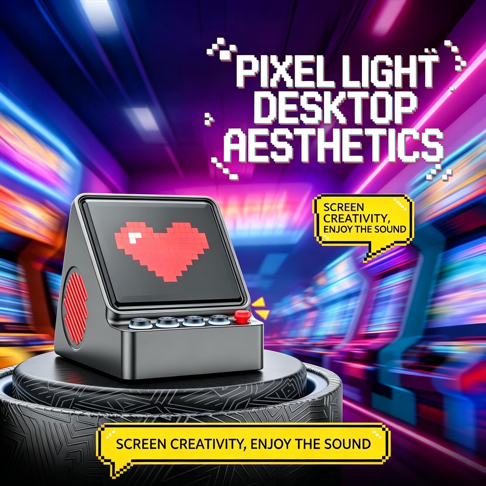 RGB Pixel Matrix Bluetooth Spe - Gaming Accessories App ulasan dan harga
