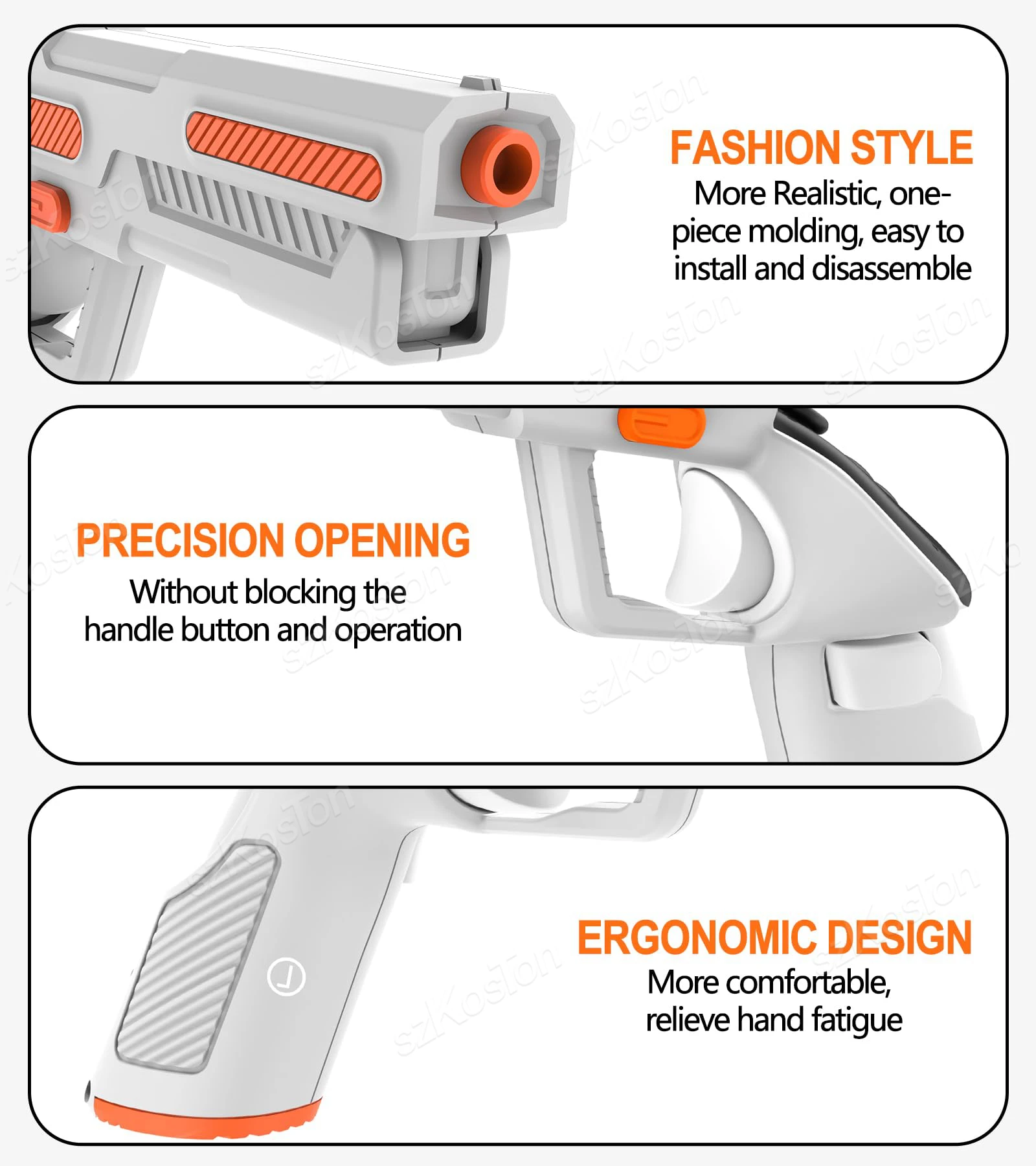 VR Gun Stock Grips for Meta Qu - Gaming Accessories Vr ulasan dan harga
