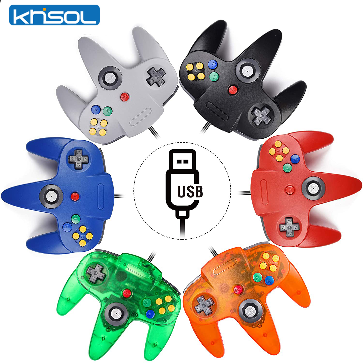 N64 Controller Classic USB Wir - Gaming Accessories Retro ulasan dan harga