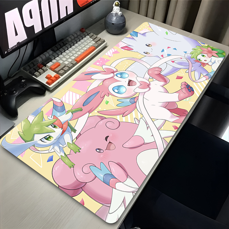 Large Pink Cute Mousepad XXL G - Gaming Accessories Girls ulasan dan harga