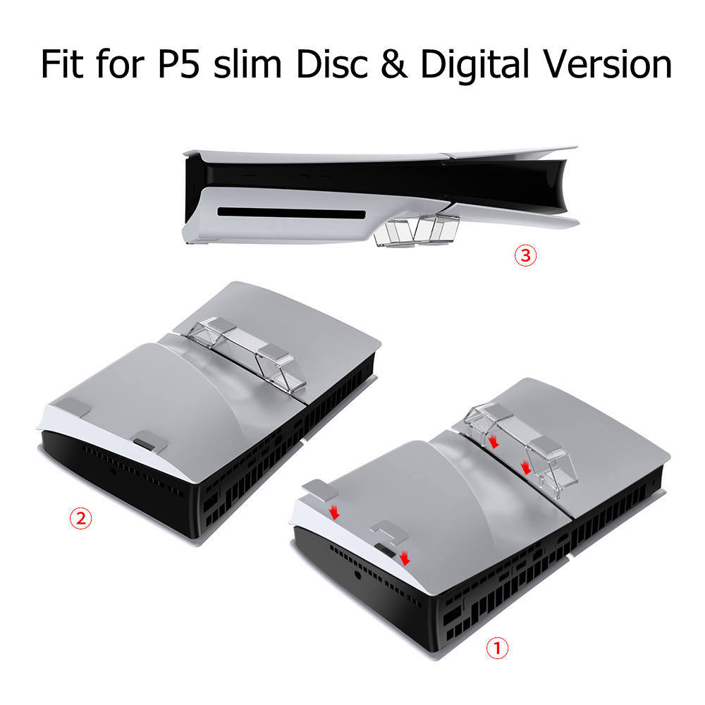 Horizontal Stand for PS5 Slim  - Gaming Handheld Accessories ulasan dan harga